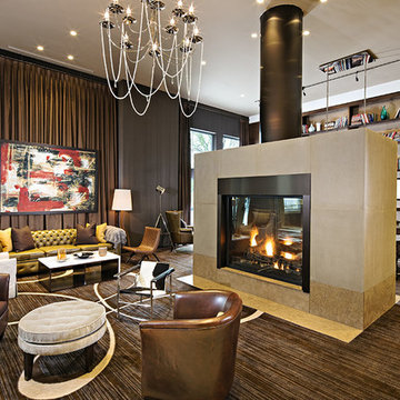 Monroe Street Market, Washington, DC. Portland Flats lobby.