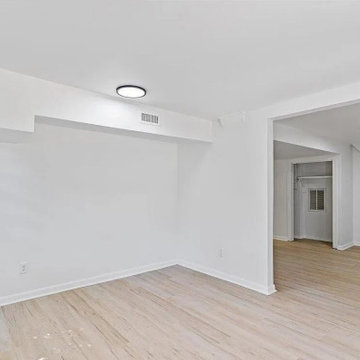 Belmont Garage Conversion with New Living Space and Custom Interior