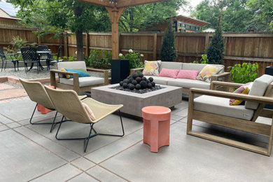 Inspiration for a transitional patio remodel in Other