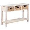 Powell Ari Pine Wood And Mdf Basket Console Table D1182A18C