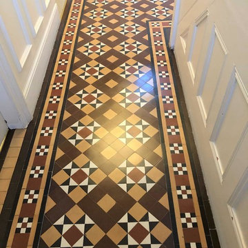 Victorian Tile Clean and Seal Evesham