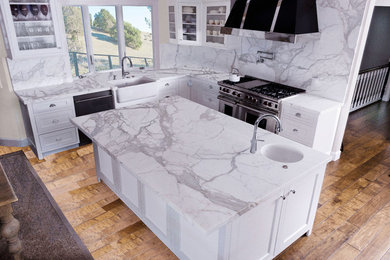 Kitchen - contemporary kitchen idea in San Francisco