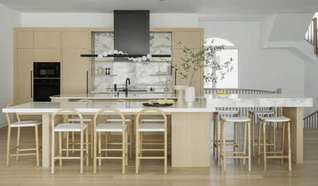 6 New Kitchens With Clever Island Seating Ideas