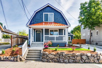 Inspiration for an exterior home remodel in Seattle