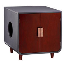 Staart Dyad Cat Litter Box, Mocha