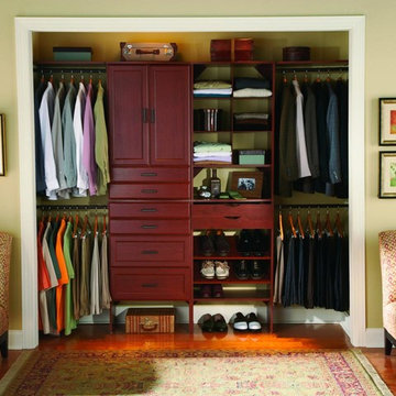 Chocolate Pear Premier Gentleman's Closet Organizer