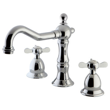 Kingston Brass KS197BEX Essex 1.2 GPM Widespread Bathroom Faucet - Chrome