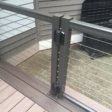 Sammamish custom deck using Wolf decking