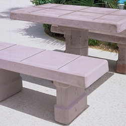 Electra Rectangular Table Set - Outdoor Dining Tables