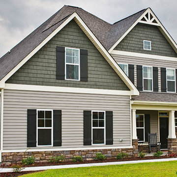 New vinyl siding