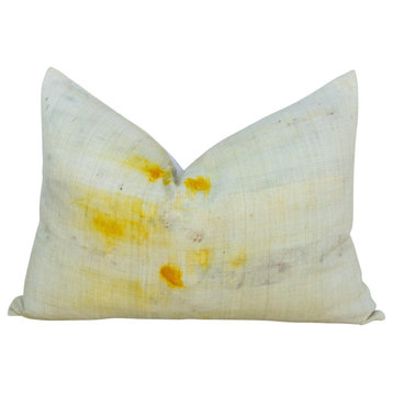 Birinchi Tie Dyed Organic Silk Lumbar Pillow