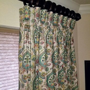 Elegant Drapery Panels