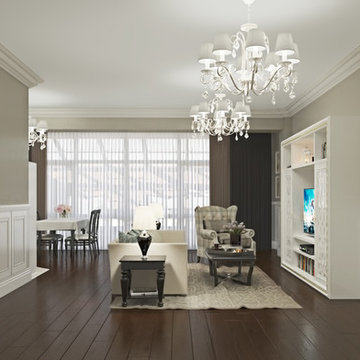 Typical design for appartments in Central Park Residence, Kazakhstan