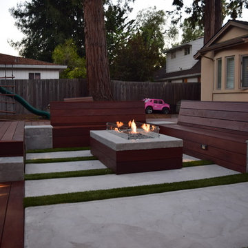 IPE Deck and Seating area