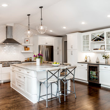 Kitchen and Beverage Center View