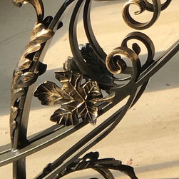 French Renaissance Style Balcony railings for a French Chateau. - Outdoor Products