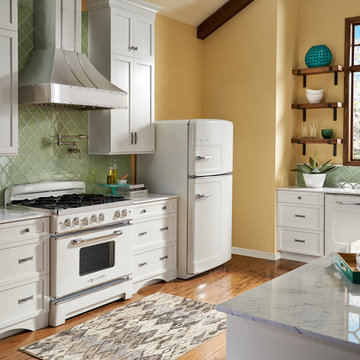 A Beautiful Big Chill Kitchen with a Retro Look
