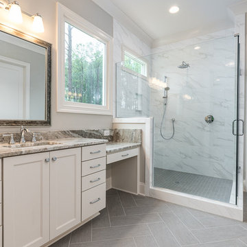 Graceful Gray & White New Construction