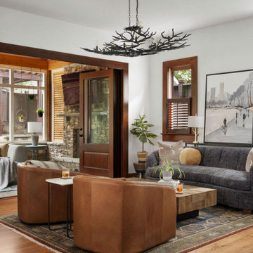Historic 1913 Center Hall Craftsman Bungalow Renovation