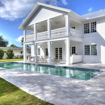Rear Exterior and Pool - 780 Orchid Dr