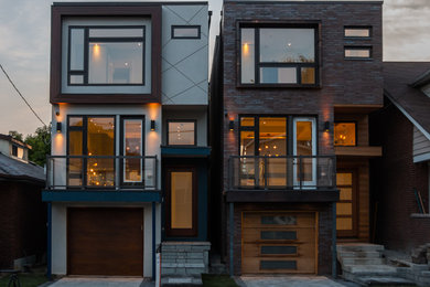 Minimalist home design photo in Toronto