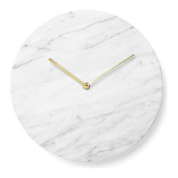Marble - Wall Clock White - Clocks