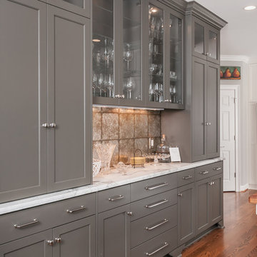 A New Bay Window addition makes a great functional kitchen with great views