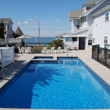 PermaCrete Vinyl Lined Free Form Pools