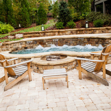 Dipping Pool and Firepit