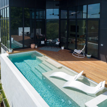 Ipe Deck with pool