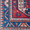 Iris Traditional Area Rug, Navy/Red, 2'3"x3'9"