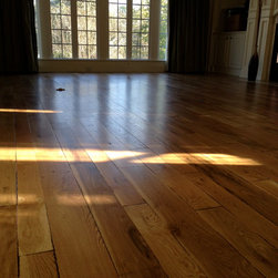 Custom Hand Beveled Rustic White Oak Flooring - Hardwood Flooring