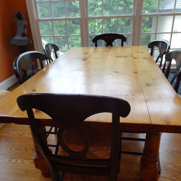 Bethesda MD Table Project as well as Sand & Finish Exiting Floors