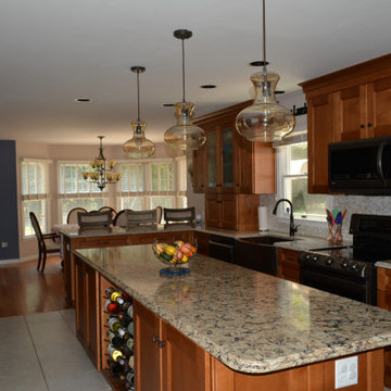 Beautiful Medallion Cabinetry Cherry KItchen