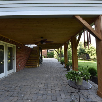 Residential outdoor living addition