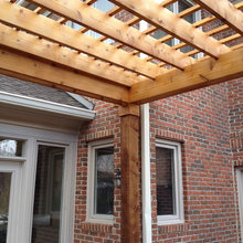 Deck With Pergola