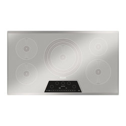 Thermador Masterpiece 36" Induction Cooktop, Silver Mirrored | CIT365KM - Cooktops