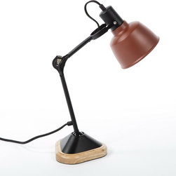 Eduardo Table Lamp | Brick/Red - Table Lamps