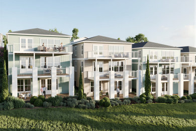 Example of an exterior home design in Sacramento