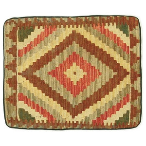 Woven Kilim Rug Cushion Cover Tropical Scatter Cushions By Der Kelim Oguz Handelsgesellschaft Mbh Houzz Uk