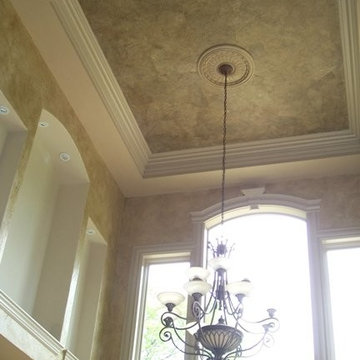 Tuscan Dining Room Ceiling: Decorative Painting