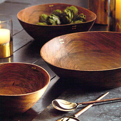 Roost Rosewood & Brass Inlay Bowls - SKU: TE453 - Cookware Accessories