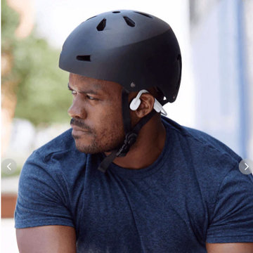 OpenMove Wireless Headphone (Bone Conduction Open-Ear Lifestyle) White