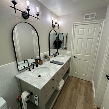 Coming April 2024. Santa Clarita Master Bathroom and Guest Bathroom (Rendering)