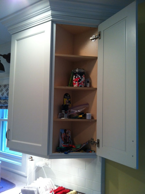 Outside Kitchen Corner Organization?