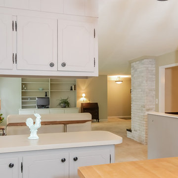Lighten and Brighten for Sale -kitchen living after