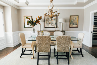 Dining room - transitional dining room idea in Other