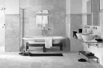 Bathroom - contemporary bathroom idea in Portland