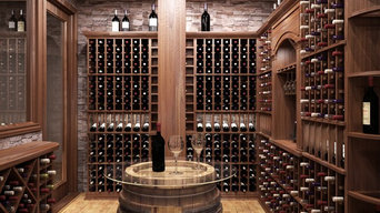 Traditional Wine Cellar by Imagination Wine Cellars