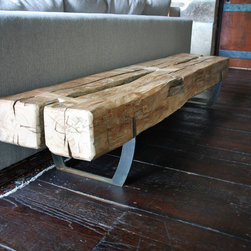 Brandner Design Beam Bench - Indoor Benches